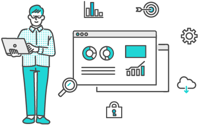 時間がかかっている単純作業や、多数の人手を必要とする旧態依然とした業務などパソコンやインターネットを活用して効率化を図れるのではないか?